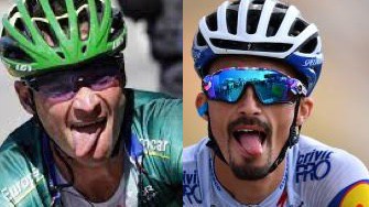 Julian Alaphilippe - Thomas Voeckler - 2 baroudeur au grand coeur... 